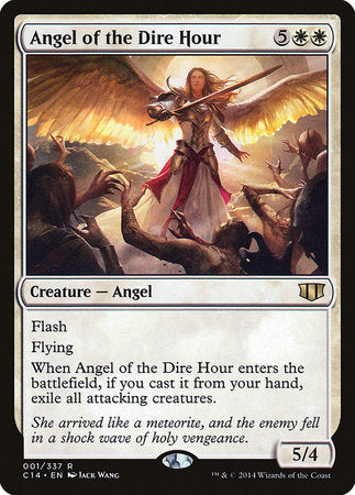 Angel of the Dire Hour [Commander 2014] | Sanctuary Gaming