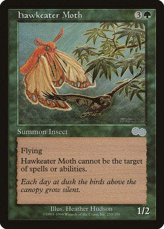 Hawkeater Moth [Urza's Saga] | Sanctuary Gaming
