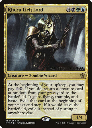 Kheru Lich Lord [Khans of Tarkir Promos] | Sanctuary Gaming