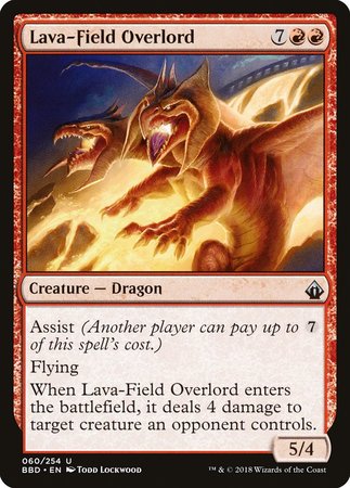 Lava-Field Overlord [Battlebond] | Sanctuary Gaming