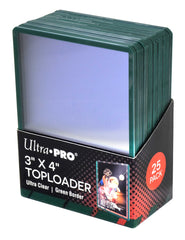Ultra Pro 3" X 4" Clear Regular Toploader 25ct | Sanctuary Gaming