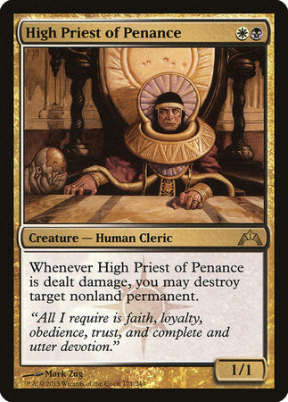 High Priest of Penance [Gatecrash] | Sanctuary Gaming