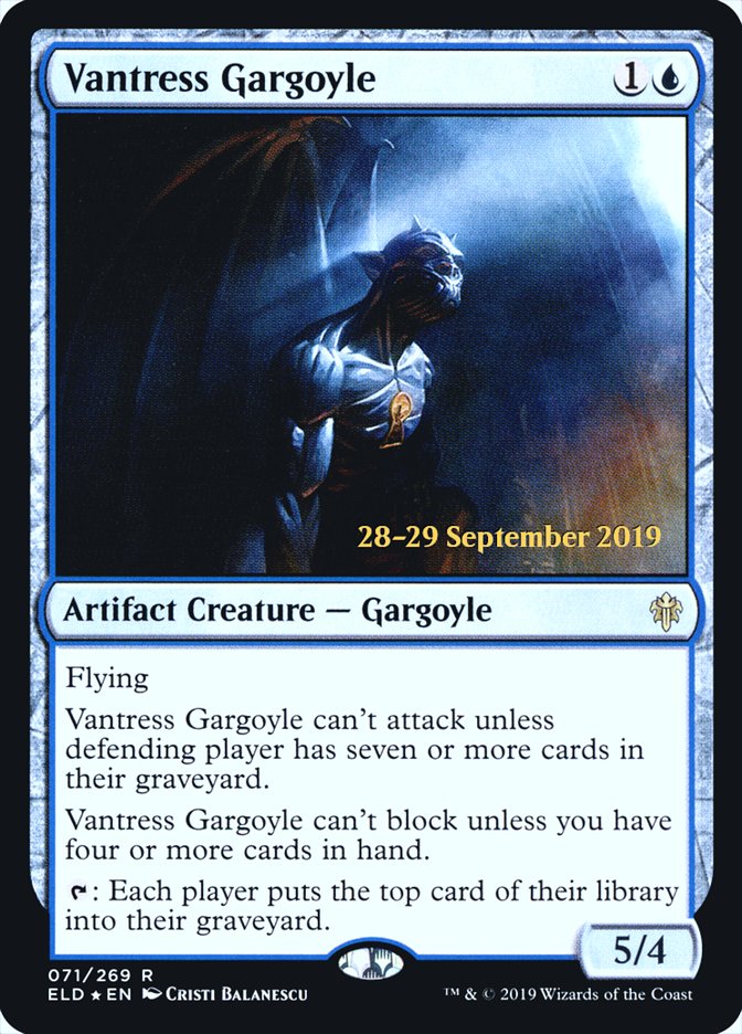 Vantress Gargoyle  [Throne of Eldraine Prerelease Promos] | Sanctuary Gaming
