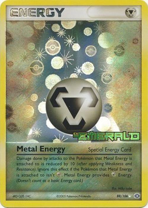 Metal Energy (88/106) (Stamped) [EX: Emerald] | Sanctuary Gaming