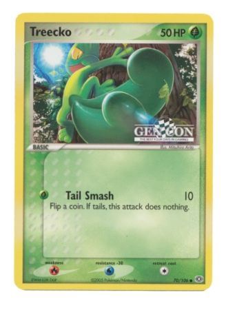 Treecko (70/106) (Gen Con The Best Four Days in Gaming Promo) [EX: Emerald] | Sanctuary Gaming