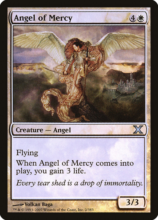 Angel of Mercy (Premium Foil) [Tenth Edition] | Sanctuary Gaming