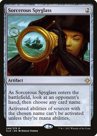 Sorcerous Spyglass [Ixalan] | Sanctuary Gaming