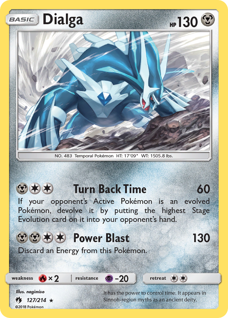 Dialga (127/214) [Sun & Moon: Lost Thunder] | Sanctuary Gaming