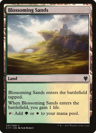Blossoming Sands [Commander 2017] | Sanctuary Gaming