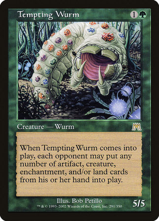 Tempting Wurm [Onslaught] | Sanctuary Gaming