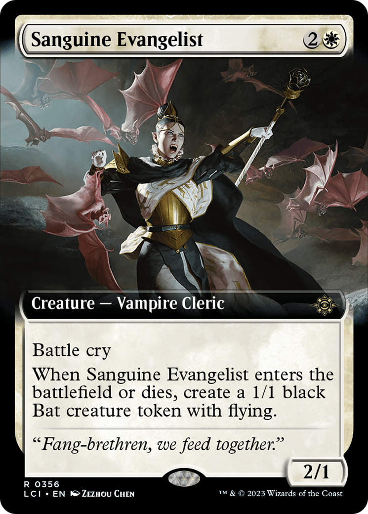 Sanguine Evangelist (Extended Art) [The Lost Caverns of Ixalan] | Sanctuary Gaming