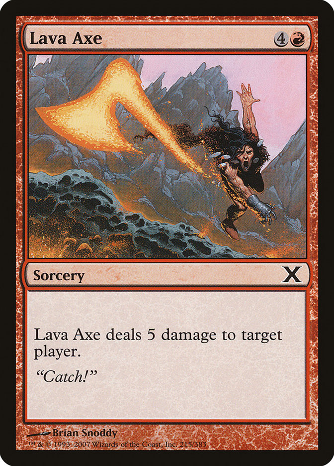 Lava Axe [Tenth Edition] | Sanctuary Gaming