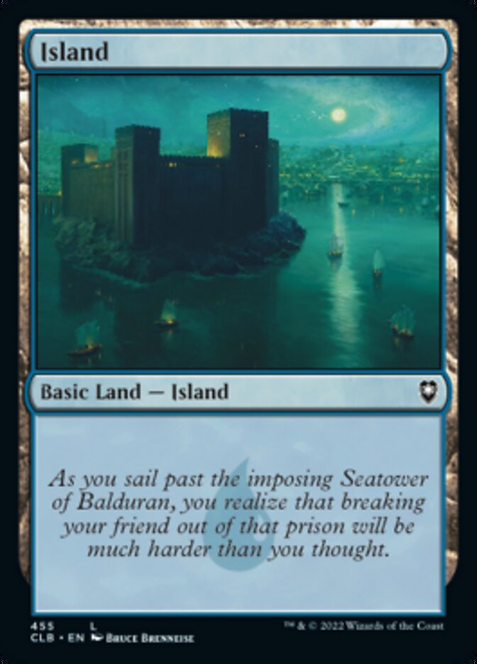 Island (455) [Commander Legends: Battle for Baldur's Gate] | Sanctuary Gaming