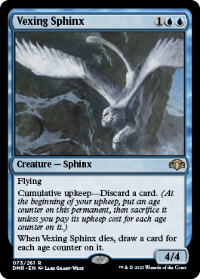 Vexing Sphinx [Dominaria Remastered] | Sanctuary Gaming