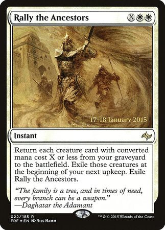 Rally the Ancestors [Fate Reforged Promos] | Sanctuary Gaming