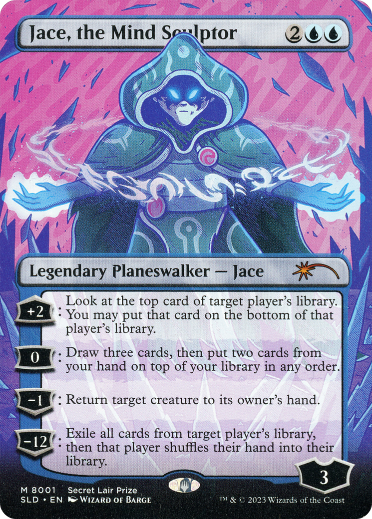Jace, the Mind Sculptor (Borderless) [Secret Lair Drop Promos] | Sanctuary Gaming