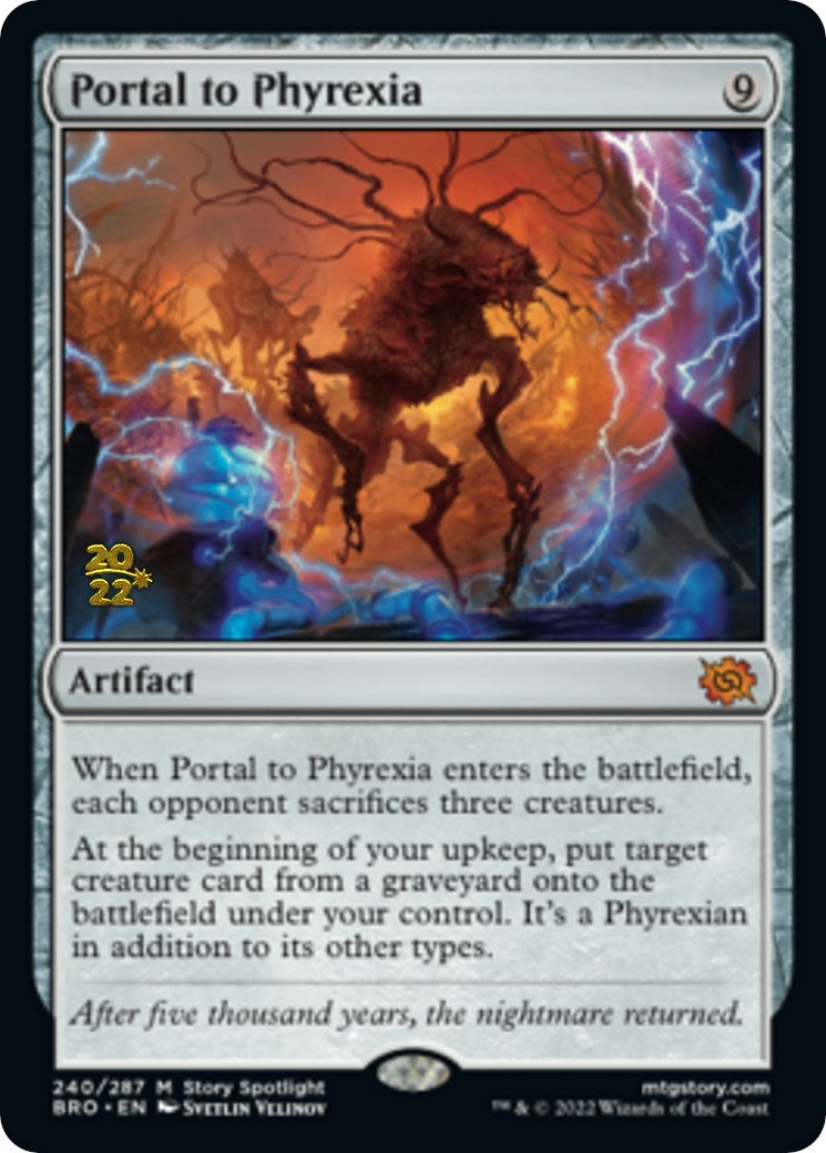 Portal to Phyrexia [The Brothers' War: Prerelease Promos] | Sanctuary Gaming