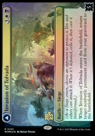 Invasion of Tolvada // The Broken Sky [March of the Machine Prerelease Promos] | Sanctuary Gaming