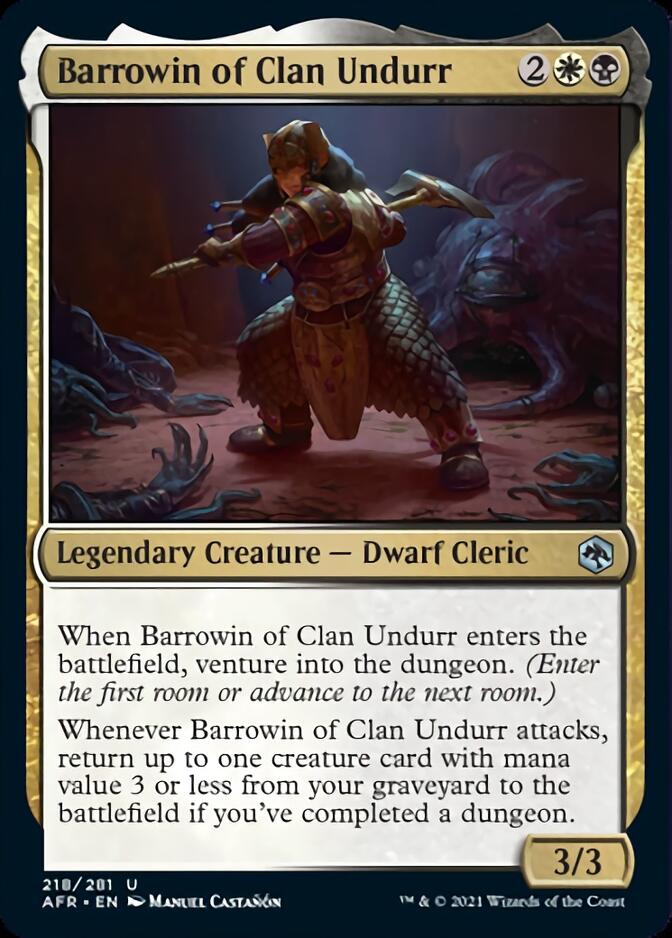 Barrowin of Clan Undurr [Dungeons & Dragons: Adventures in the Forgotten Realms] | Sanctuary Gaming