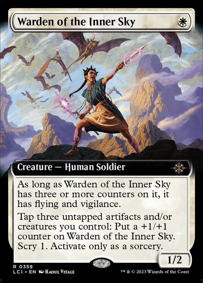 Warden of the Inner Sky (Extended Art) [The Lost Caverns of Ixalan] | Sanctuary Gaming