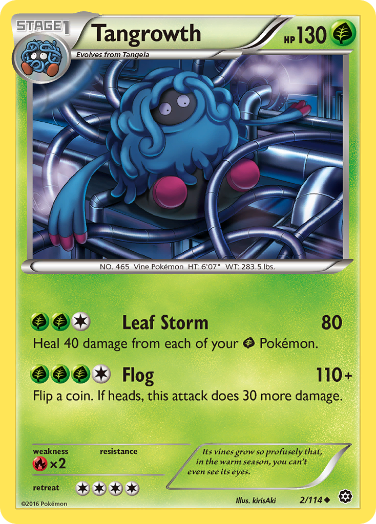 Tangrowth (2/114) [XY: Steam Siege] | Sanctuary Gaming