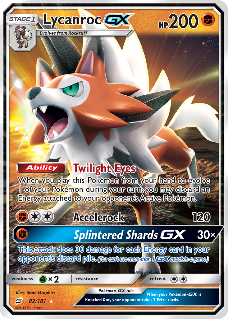 Lycanroc GX (82/181) [Sun & Moon: Team Up] | Sanctuary Gaming