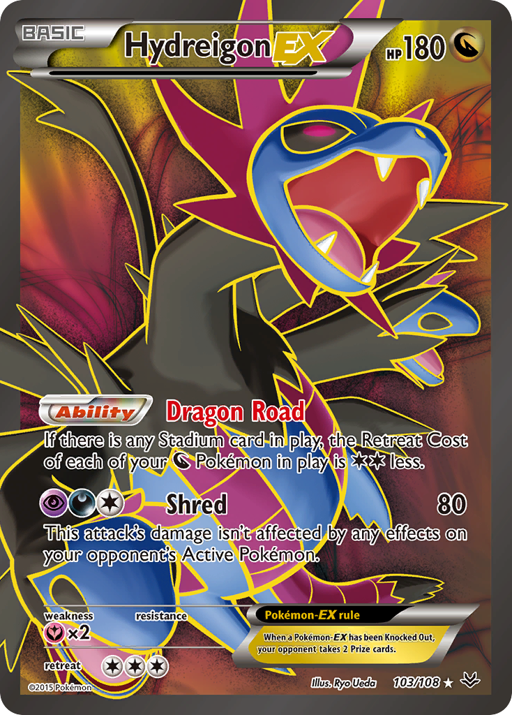 Hydreigon EX (103/108) [XY: Roaring Skies] | Sanctuary Gaming