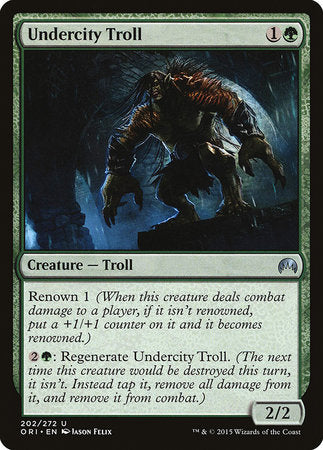 Undercity Troll [Magic Origins] | Sanctuary Gaming