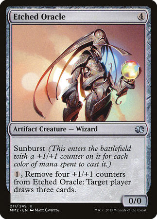 Etched Oracle [Modern Masters 2015] | Sanctuary Gaming