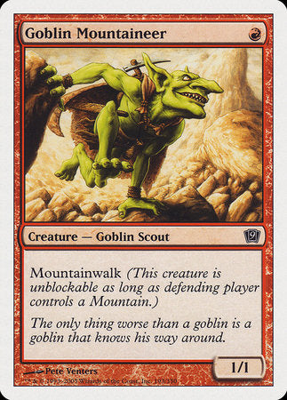 Goblin Mountaineer [Ninth Edition] | Sanctuary Gaming