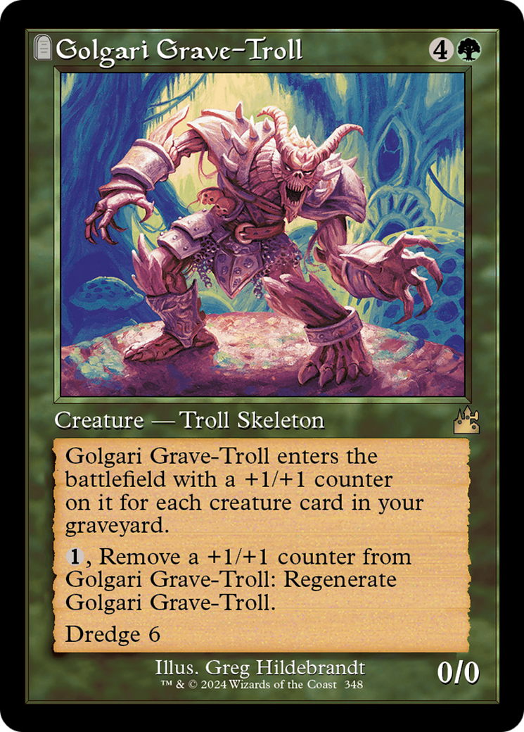Golgari Grave-Troll (Retro Frame) [Ravnica Remastered] | Sanctuary Gaming