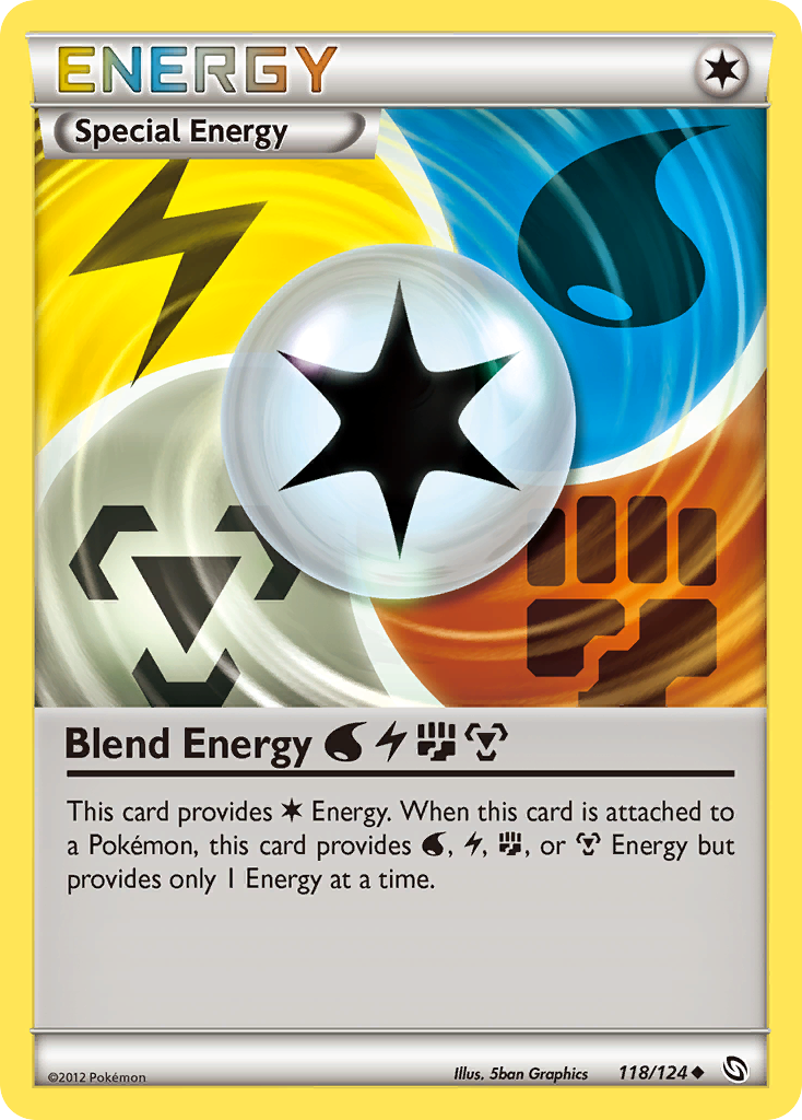 Blend Energy WaterLightningFightingMetal (118/124) [Black & White: Dragons Exalted] | Sanctuary Gaming