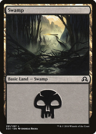 Swamp (291) [Shadows over Innistrad] | Sanctuary Gaming