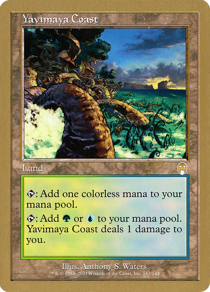 Yavimaya Coast (Raphael Levy) [World Championship Decks 2002] | Sanctuary Gaming