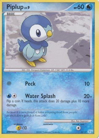 Piplup (5/12) [Diamond & Pearl: Trainer Kit - Manaphy] | Sanctuary Gaming