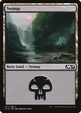 Swamp (271) [Core Set 2019] | Sanctuary Gaming