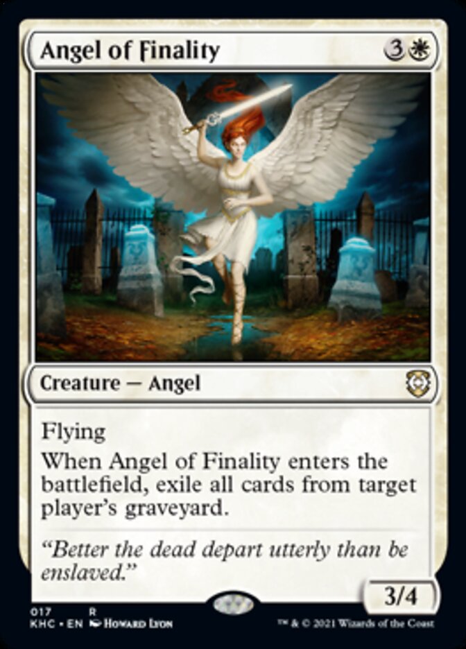 Angel of Finality [Kaldheim Commander] | Sanctuary Gaming