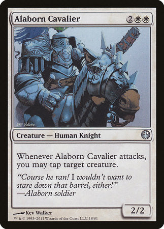 Alaborn Cavalier [Duel Decks: Knights vs. Dragons] | Sanctuary Gaming