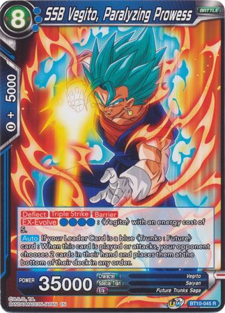 SSB Vegito, Paralyzing Prowess (BT10-045) [Rise of the Unison Warrior 2nd Edition] | Sanctuary Gaming