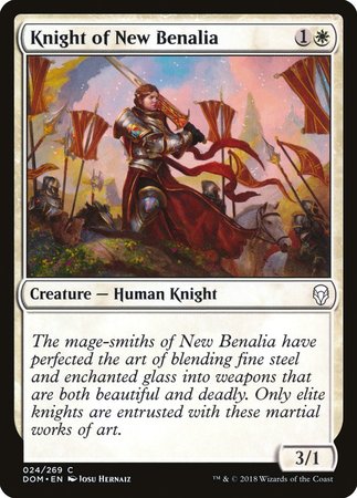 Knight of New Benalia [Dominaria] | Sanctuary Gaming