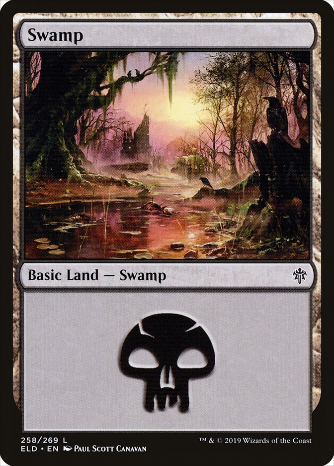Swamp [Throne of Eldraine] | Sanctuary Gaming