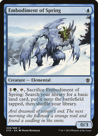 Embodiment of Spring [Khans of Tarkir] | Sanctuary Gaming