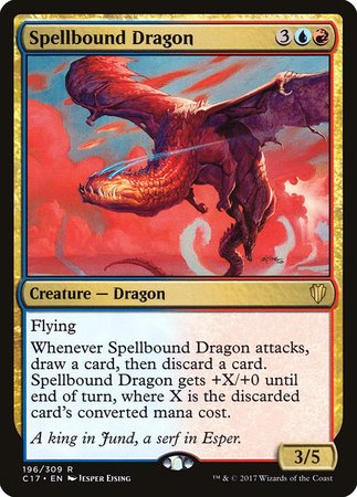 Spellbound Dragon [Commander 2017] | Sanctuary Gaming