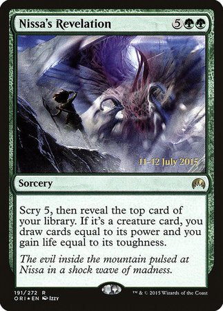 Nissa's Revelation [Magic Origins Promos] | Sanctuary Gaming