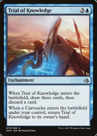 Trial of Knowledge [Amonkhet] | Sanctuary Gaming