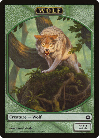 Wolf Token [Born of the Gods Tokens] | Sanctuary Gaming