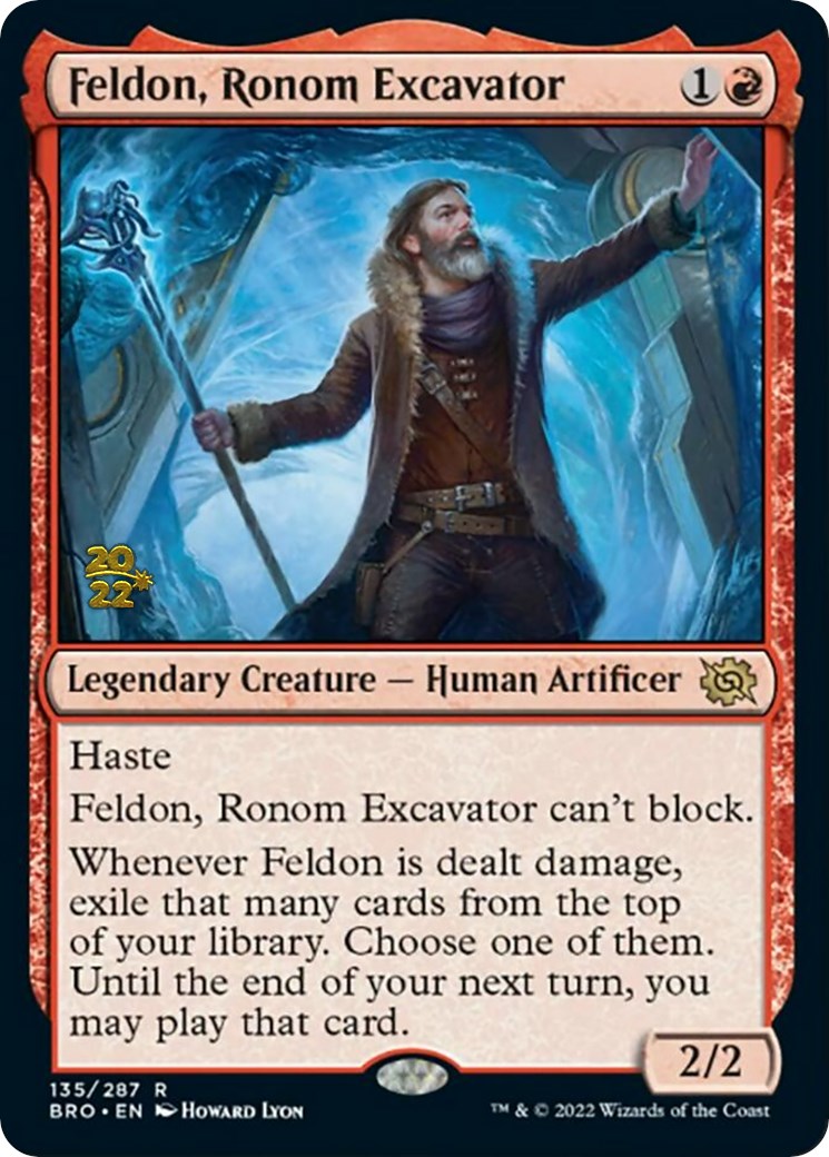 Feldon, Ronom Excavator [The Brothers' War: Prerelease Promos] | Sanctuary Gaming