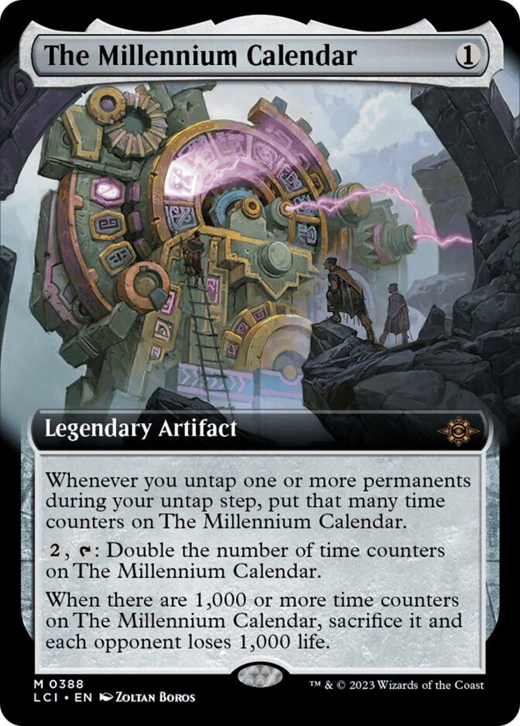 The Millennium Calendar (Extended Art) [The Lost Caverns of Ixalan] | Sanctuary Gaming