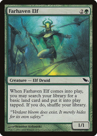 Farhaven Elf [Shadowmoor] | Sanctuary Gaming