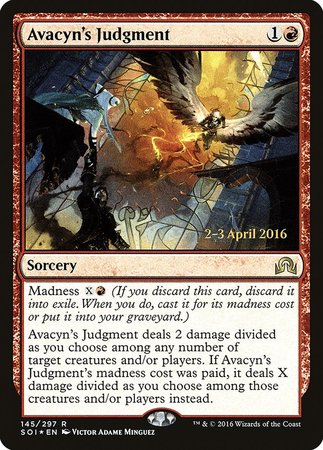 Avacyn's Judgment [Shadows over Innistrad Promos] | Sanctuary Gaming